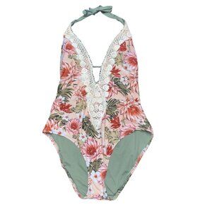 Kona Sol Swimsuit One Piece Crochet